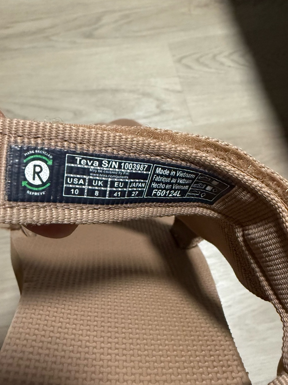 Teva Women’s Strappy Sandals - Beige - Picture 3 of 3